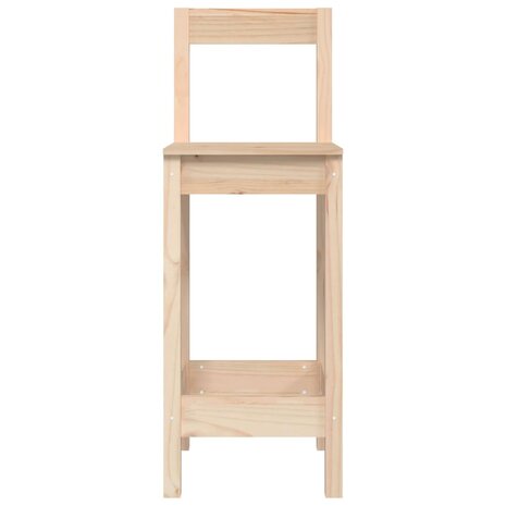 Barstoelen 2 st 40x41,5x112 cm massief grenenhout 4