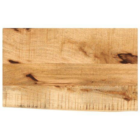 Tafelblad met natuurlijke rand 50x20x3,8 cm massief mangohout 1