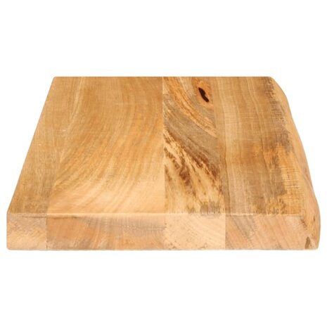 Tafelblad met natuurlijke rand 40x20x2,5 cm massief mangohout 4