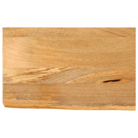 Tafelblad met natuurlijke rand 40x30x2,5 cm massief mangohout 1