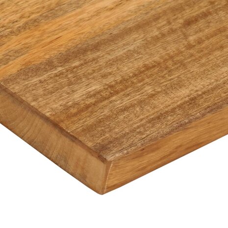 Tafelblad met natuurlijke rand 90x20x3,8 cm massief mangohout 6