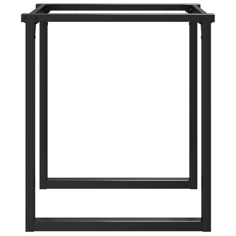 Eettafelpoten O-frame 60x60x73 cm gietijzer 5