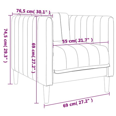 Fauteuil stof taupe 9