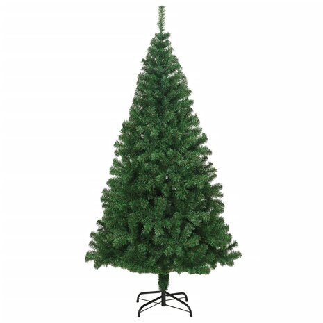 Kunstkerstboom met dikke takken 210 cm PVC groen 2