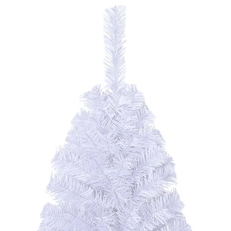 Kunstkerstboom met dikke takken 210 cm PVC wit 3