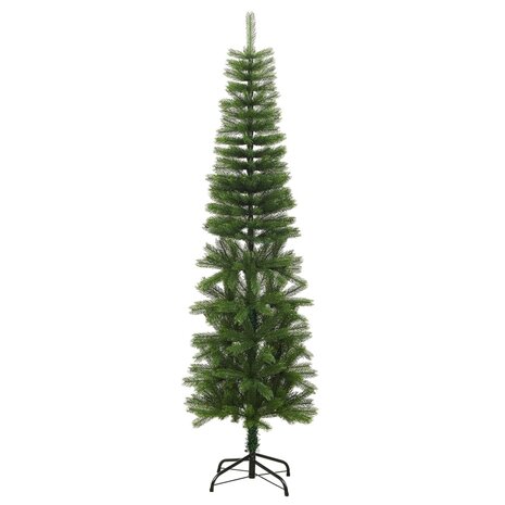 Kunstkerstboom met standaard smal 180 cm PE 2