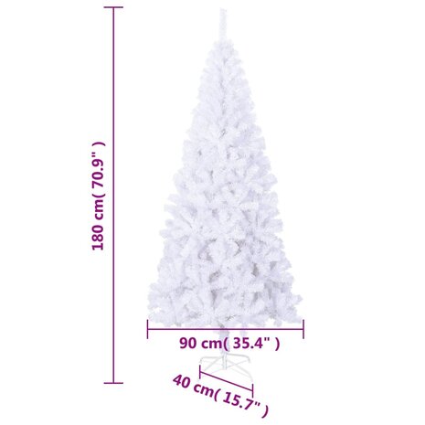 Kunstkerstboom met standaard 180 cm 620 takken 6