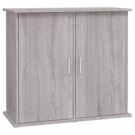 Aquariumstandaard 81x36x73 cm bewerkt hout grijs sonoma eiken 2