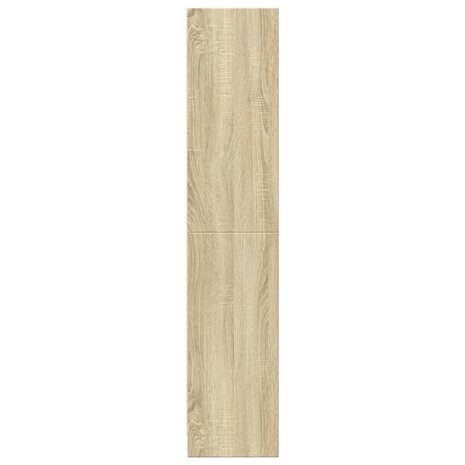 Boekenkast 57x28,5x141 cm bewerkt hout sonoma eikenkleurig 5