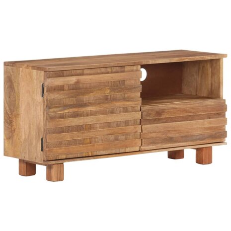 Tv-meubel 90x30x45 cm massief mangohout 1