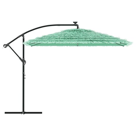 Parasol met stalen paal 290x290x238 cm groen 4