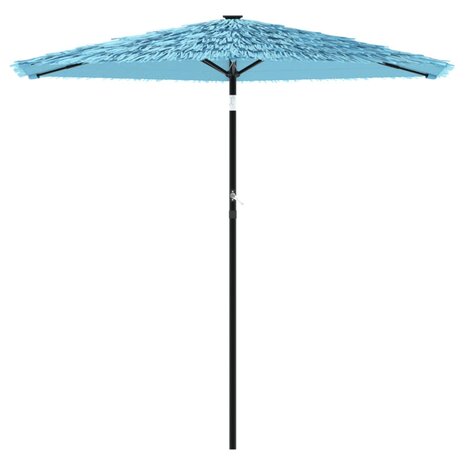 Parasol met stalen paal 223x223x213 cm blauw 3