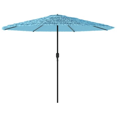 Parasol met stalen paal 324x324x247 cm blauw 5