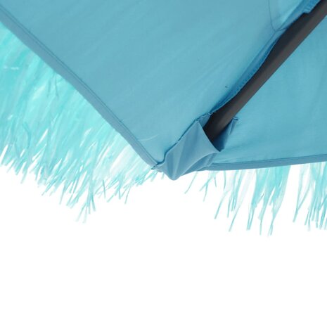 Parasol met stalen paal 324x324x247 cm blauw 9