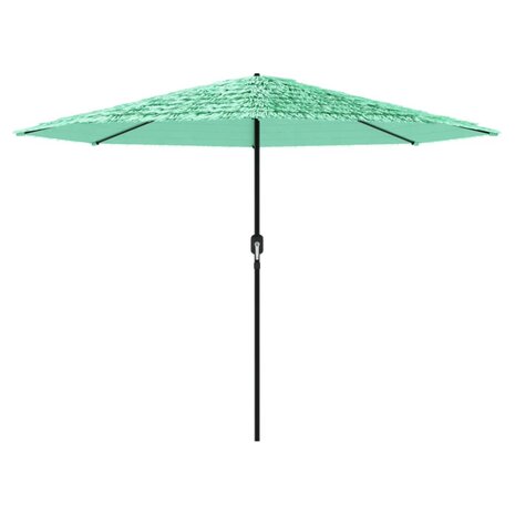 Parasol met stalen paal 324x324x247 cm groen 3