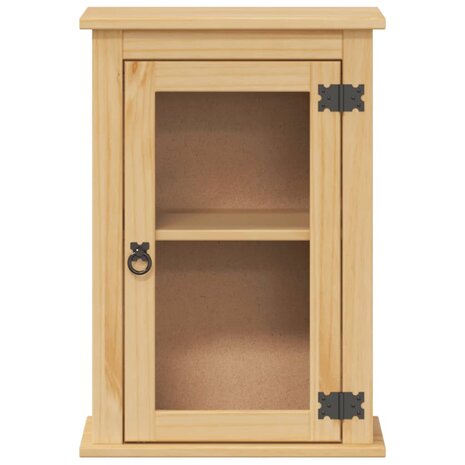 Badkamerwandkast Corona 45x27x64,5 cm massief grenenhout 5