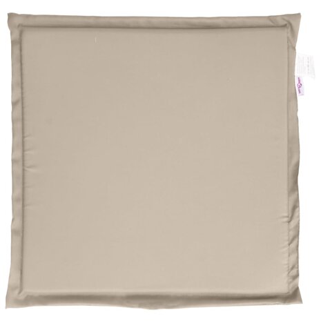 Tuinzitkussens 2 st vierkant 45x45x2 cm taupe 6