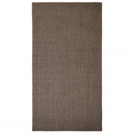 Vloerkleed 80x150 cm natuurlijk sisal bruin 2