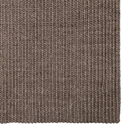 Vloerkleed 80x350 cm natuurlijk sisal bruin 3