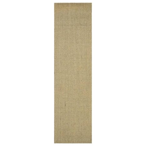 Vloerkleed 66x250 cm natuurlijk sisal groen 2