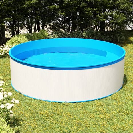 Splasher pool 350x90 cm wit 1