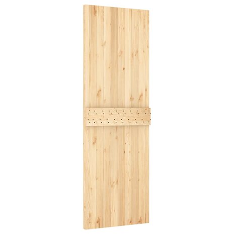 Schuifdeur met beslag 70x210 cm massief grenenhout 5