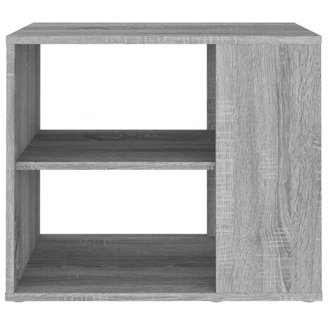 Bijzetkast 60x30x50 cm bewerkt hout grijs sonoma eikenkleurig 3