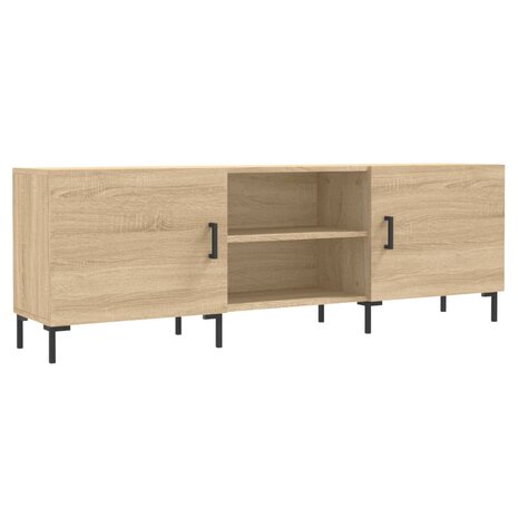 Tv-meubel 150x30x50 cm bewerkt hout sonoma eikenkleurig 2