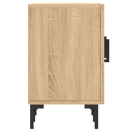 Tv-meubel 150x30x50 cm bewerkt hout sonoma eikenkleurig 7