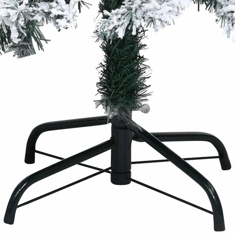 Kunstkerstboom met sneeuw PVC 400 cm groen 4