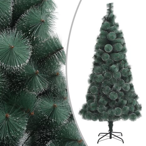 Kunstkerstboom met standaard 120 cm PET groen 1