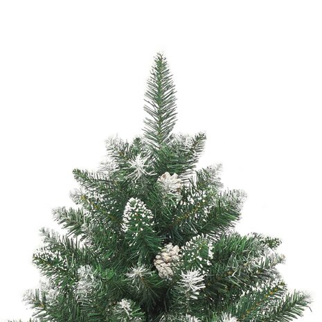 Kunstkerstboom met standaard 240 cm PVC 4