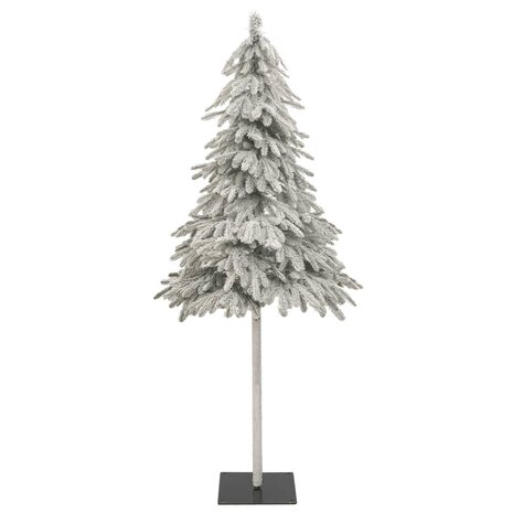 Kunstkerstboom met sneeuw 210 cm 2