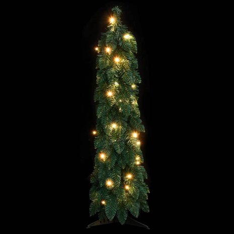 Kunstkerstboom met verlichting 45 LED&apos;s 90 cm 2