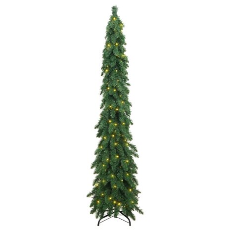 Kunstkerstboom met verlichting 130 LED&apos;s 210 cm 3