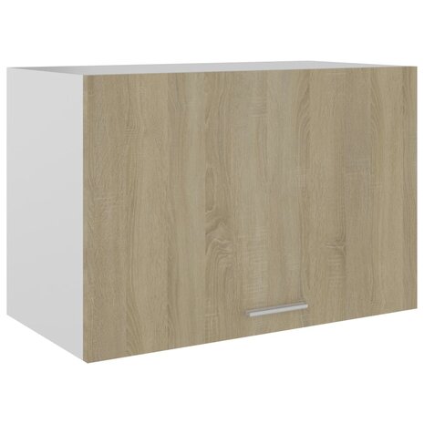 Hangkast 60x31x40 cm bewerkt hout sonoma eikenkleurig 1