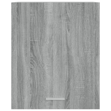 Hangkast 50x31x60 cm bewerkt hout grijs sonoma eikenkleurig 4