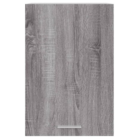 Wandkast 39,5x31x60 cm bewerkt hout grijs sonoma eikenkleurig 5