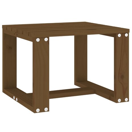 Tuinbijzettafel 40x38x28,5 cm massief grenenhout honingbruin 2