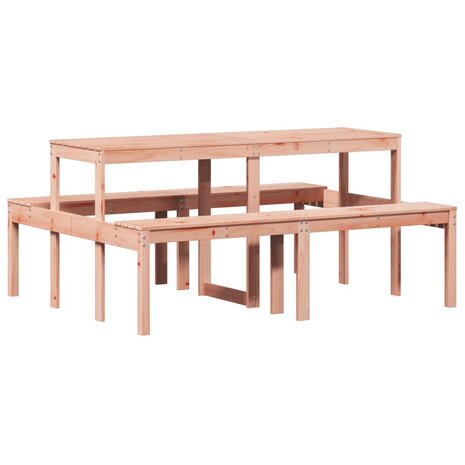 Picknicktafel 160x134x75 cm massief douglashout 6