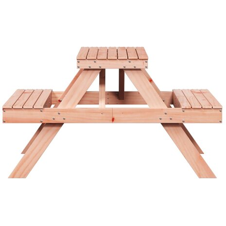 Picknicktafel 105x134x75 cm massief douglashout 5