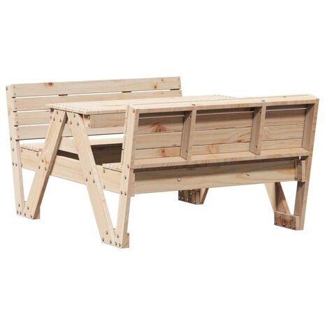 Picknicktafel voor kinderen 88x122x58 cm massief grenenhout 6