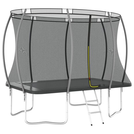 Trampolineset rechthoekig 150 kg 274x183x76 cm 1