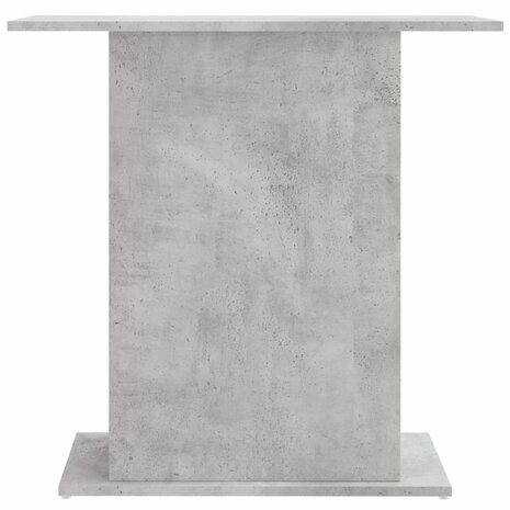 Aquariumstandaard 75x36x72,5 cm bewerkt hout betongrijs 4