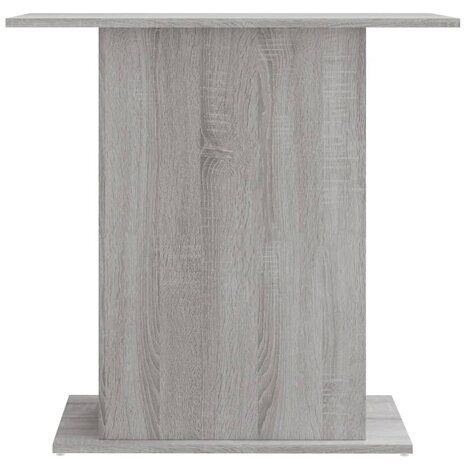 Aquariumstandaard 75x36x72,5 cm bewerkt hout grijs sonoma 4