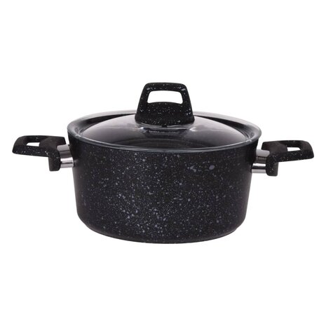 Excellent Houseware Braadpan met deksel 2,7 L aluminium 1