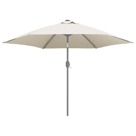 Vervangingsdoek voor parasol 300 cm wit 4