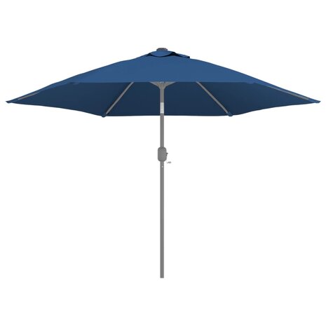 Vervangingsdoek voor parasol 300 cm azuurblauw 4