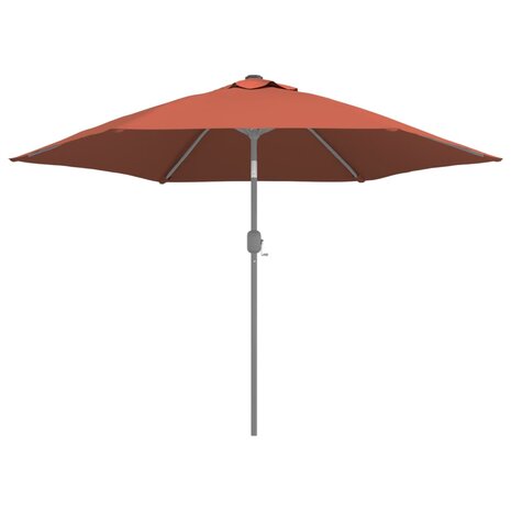 Vervangingsdoek voor parasol 300 cm terracottakleurig 4