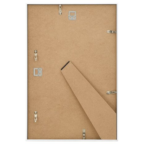 Fotolijsten 3 st voor wand of tafel 21x29,7 cm MDF wit 6